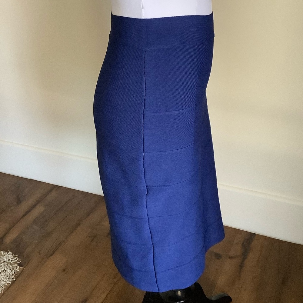 Royal Blue Bandage Skirt - Picture 5 of 10